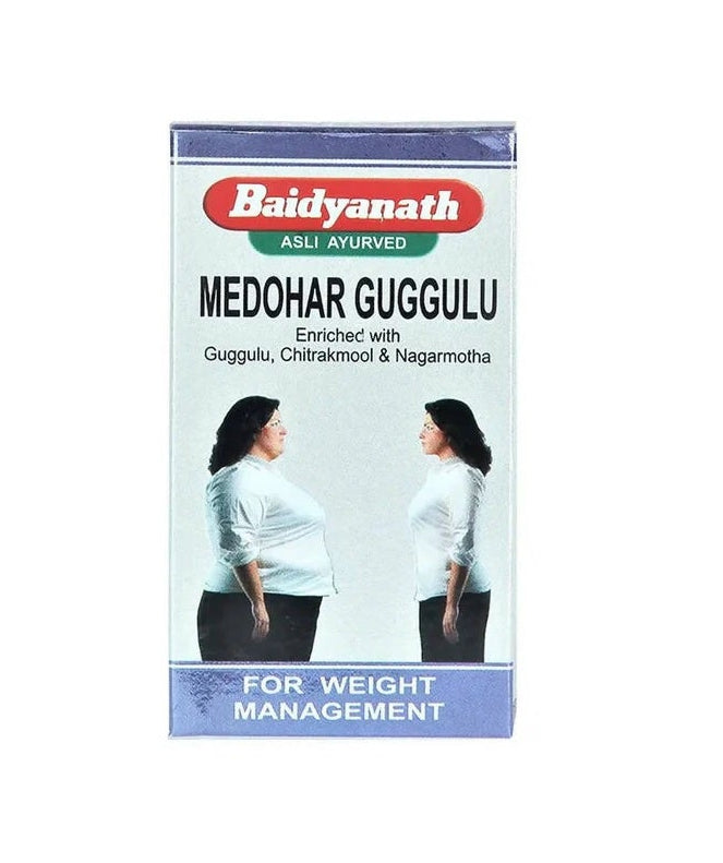 Baidyanath Jhansi Medohar Guggulu - 120 Tabs
