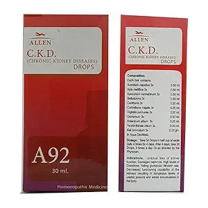 Allen A92 Chronic Kidney Diseases (CKD) Drops (30ml)