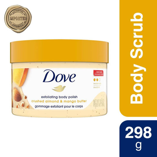 Dove Exfoliating Body Polish Scrub - Oatmeal & Calendula Oil - 298 gm