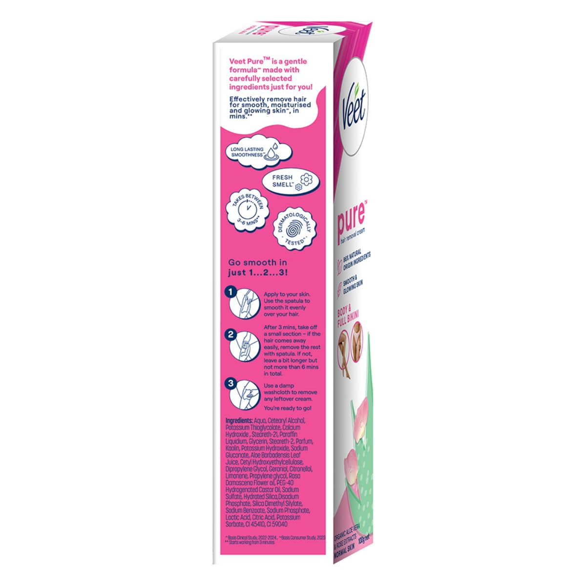 Veet Pure Hair Removal Cream for Women For Normal Skin - 100g