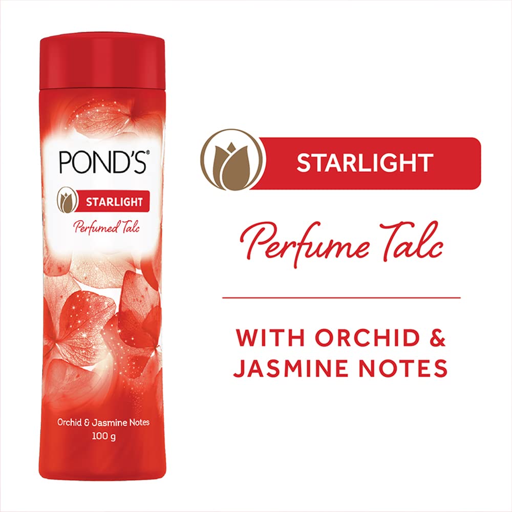 Ponds Starlight Perfumed Talc - 300 gm