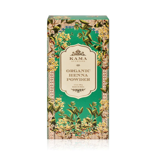 Kama Ayurveda Organic Henna Powder, 100g - Brown