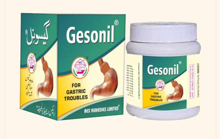 Rex Remedies Gesonil Tablets - 100 tabs - Pack of 2