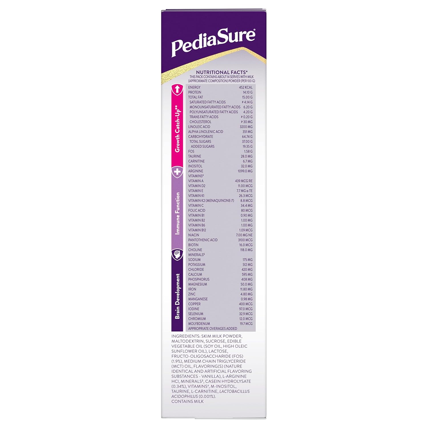 Pediasure Health & Nutrition Drink Powder Vanilla 200gm