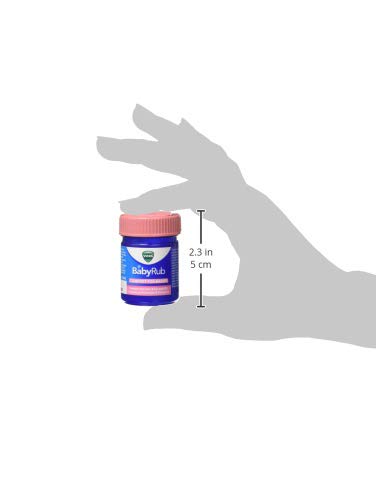 Vicks BabyRub 25ml, Specifically for Babies-Moisturize, Soothe and Relax your baby