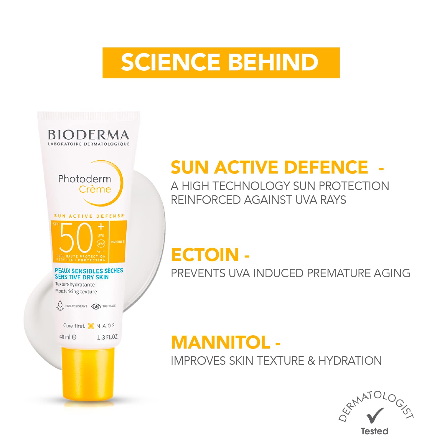 Bioderma Photoderm Creme SPF 50+ Sunscreen - 40 ml