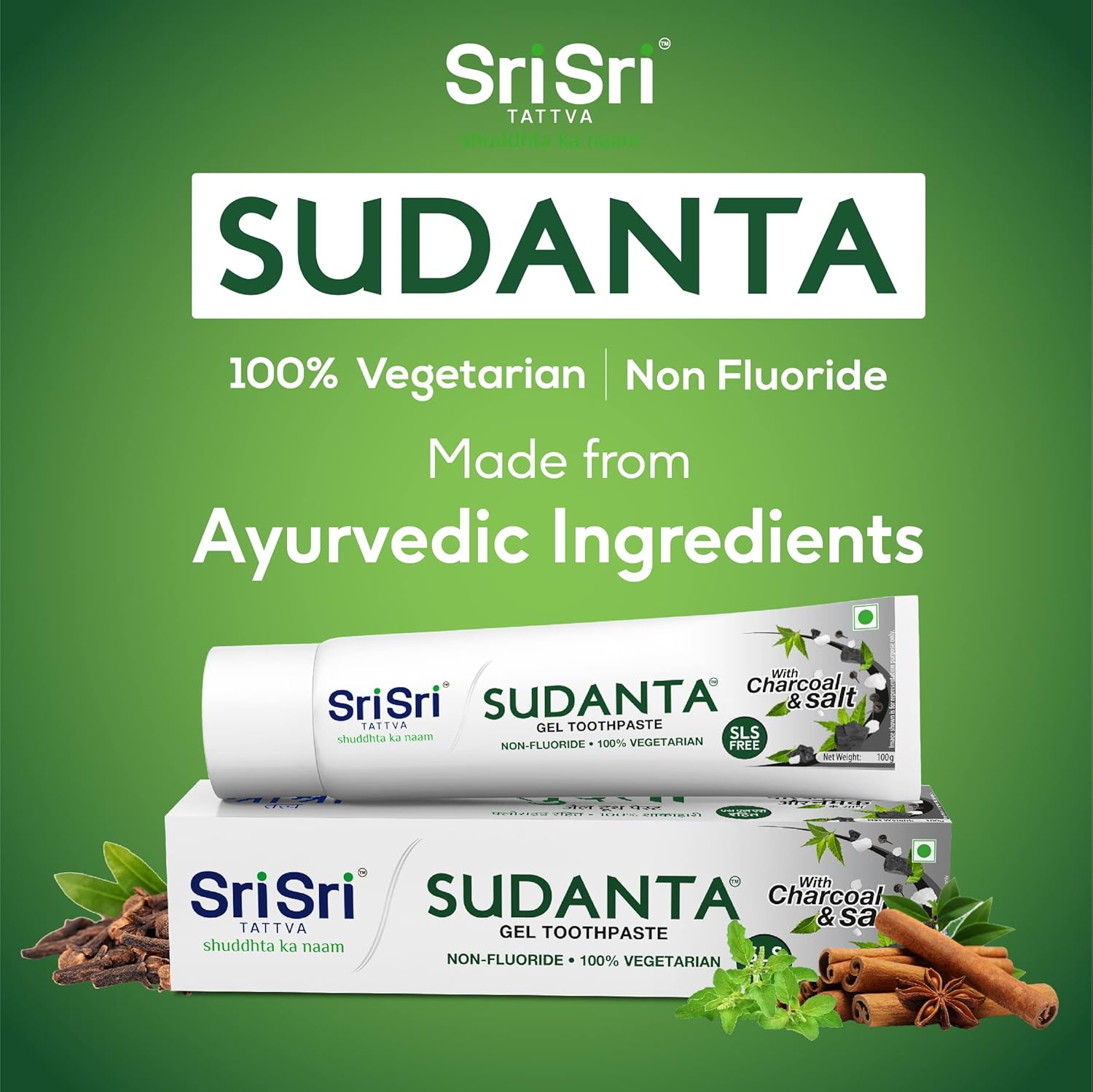 Sri Sri Tattva Sudanta Toothpaste - 200 gm
