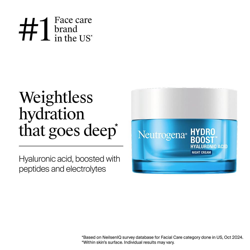 Neutrogena Hydro Boost Hyaluronic Acid Night Cream - 50 gm