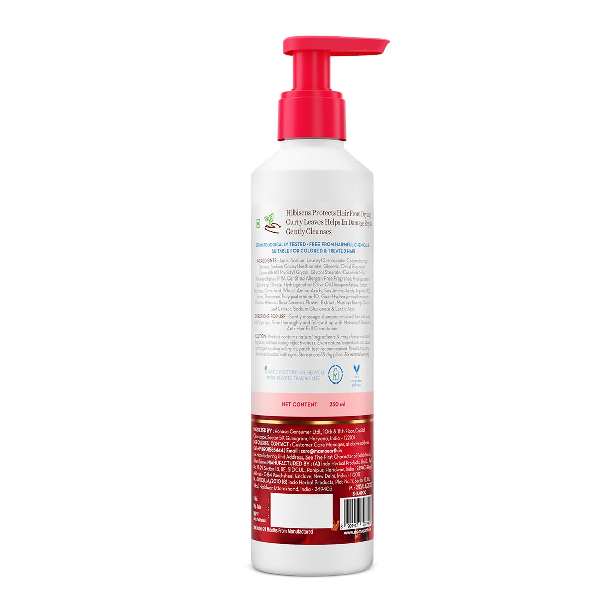 Mamaearth Hibiscus Hair Shampoo 250ml
