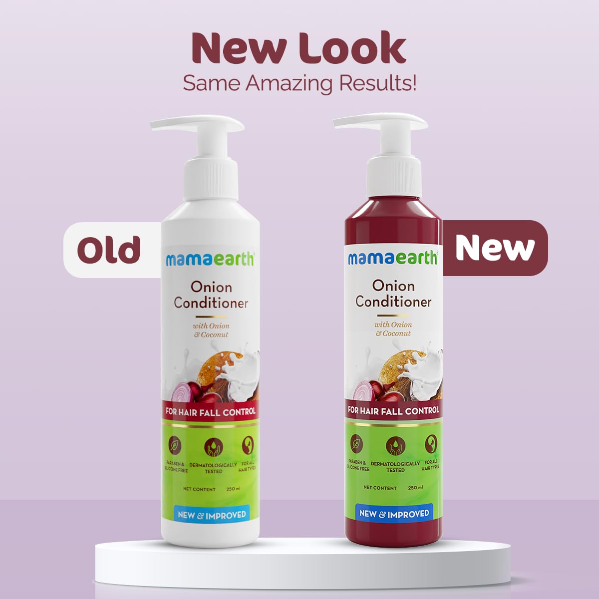 Mamaearth Onion Conditioner For Hair Fall Control - 250 ml