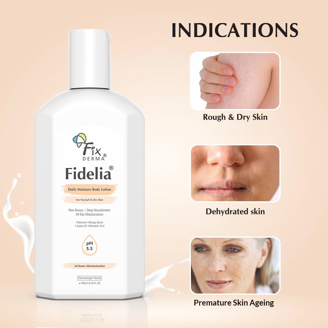 Fixderma Fidelia Daily Moisture Body Lotion - 250 ml