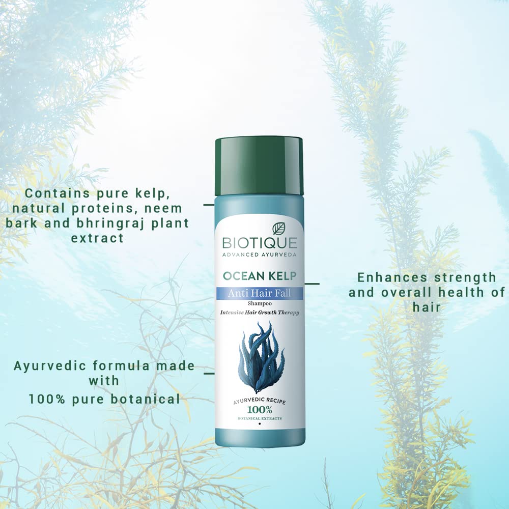 Biotique Ocean Kelp Anti Hair Fall Shampoo - 120 ml