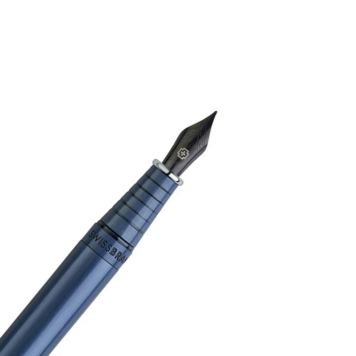 Legacy Azure Matte Blue Metal Fountain Pen