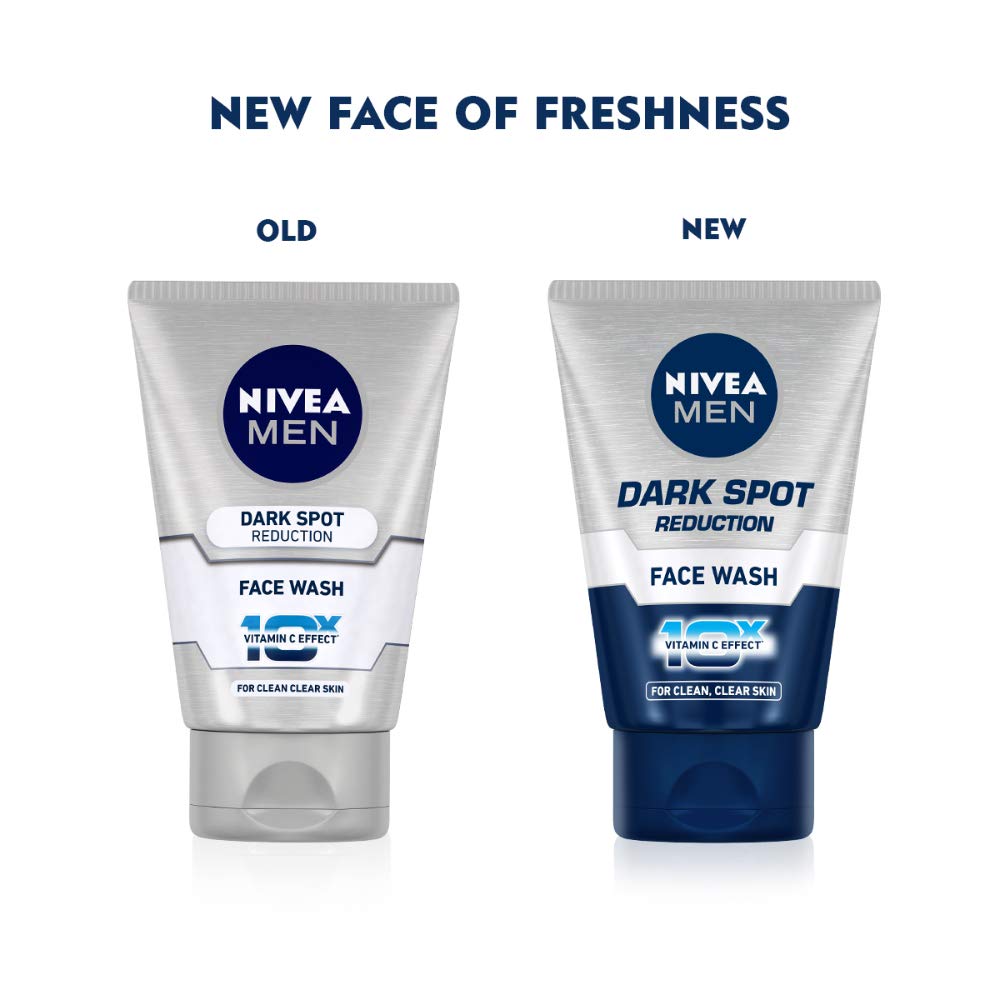 Nivea Dark Spot Reduction Men Face Wash - 50 gm