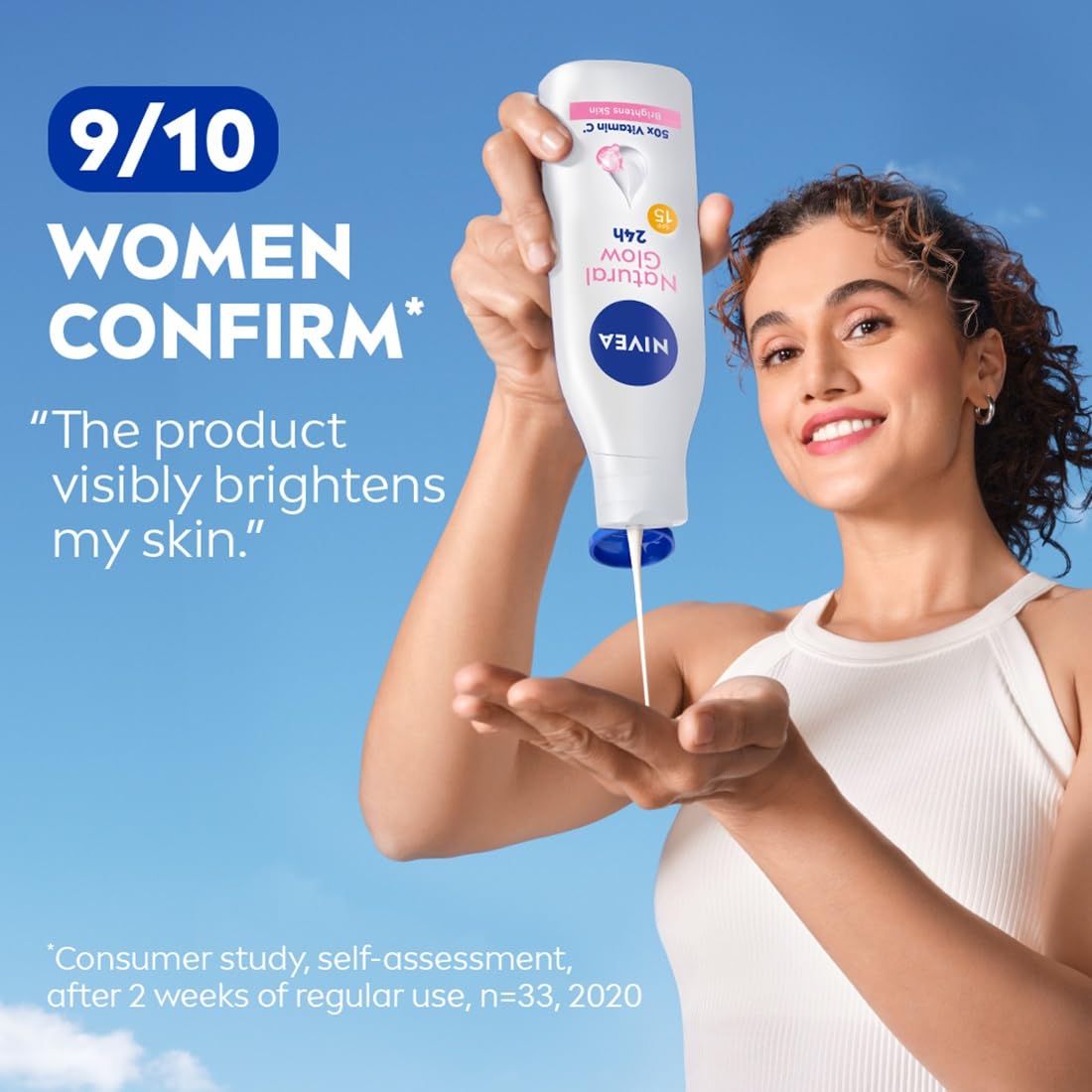 Nivea Sunscreen & 50X Vitamin C Body Lotion - 200 ml