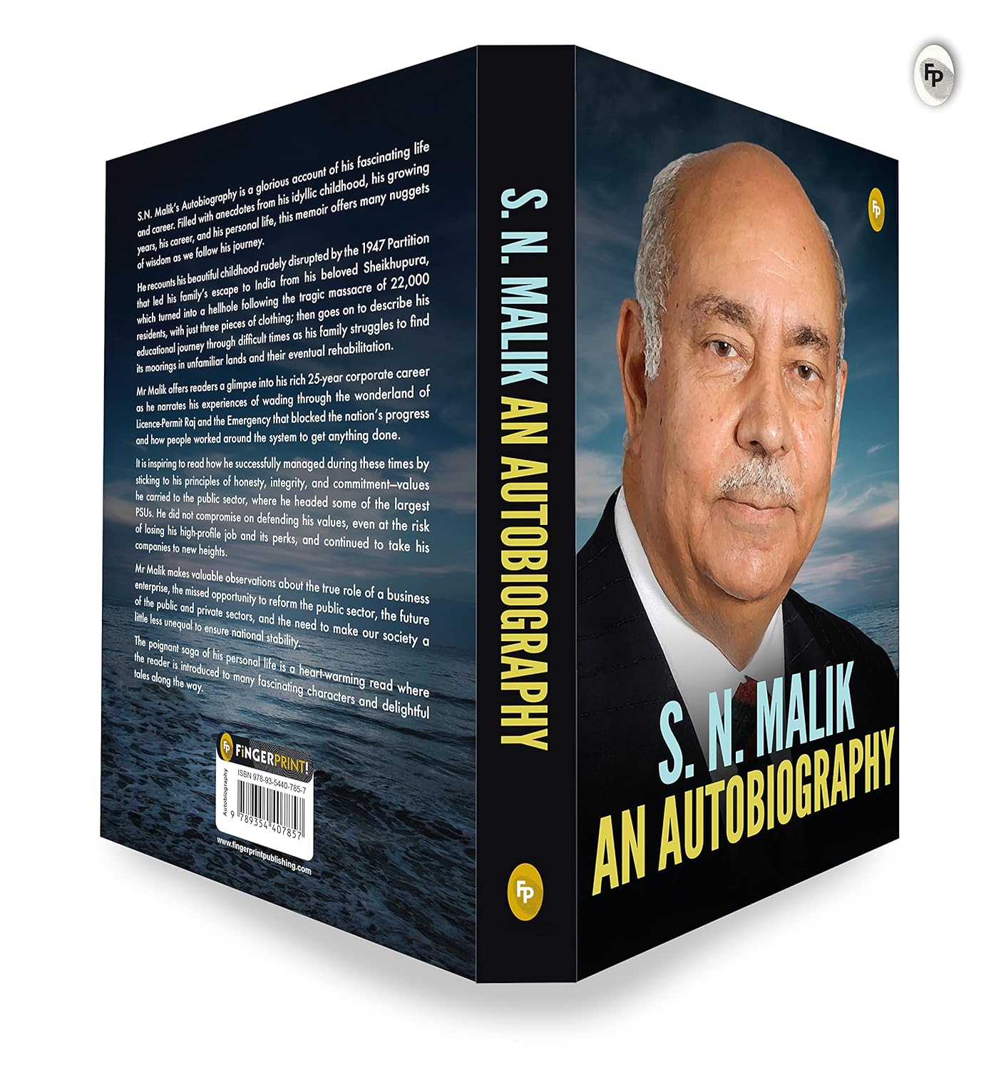 S.N. Malik: An Autobiography – English (Hardcover)