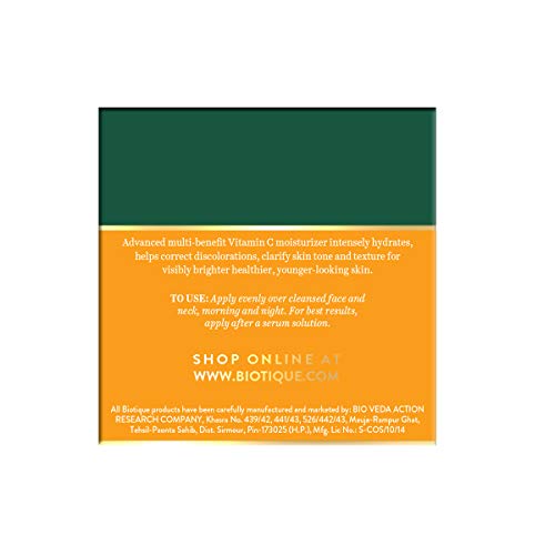 Biotique Advanced Organics Clear Improvement Vitamin C & SPF 30 Face Cream - 50 gm
