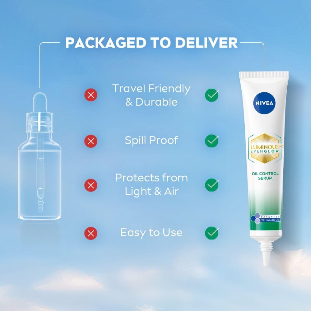 Nivea Luminous Even Glow Oil Control Serum - 40 ml