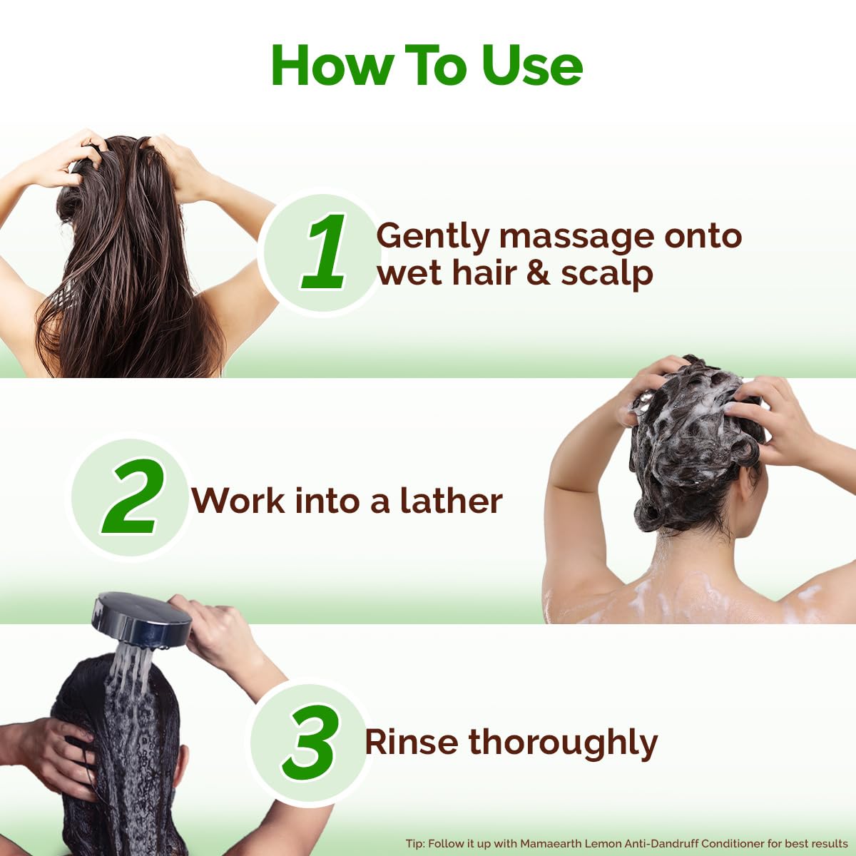 Mamaearth Lemon Anti-Dandruff Shampoo For Itchy & Flaky Scalp - 250 ml