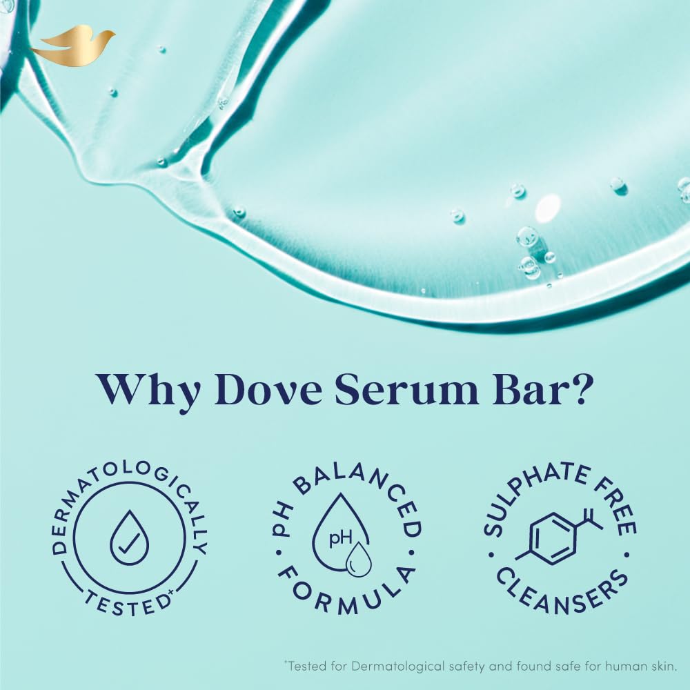 Dove Advanced Sensitive Care Bar With Ceramide And Nutrient Cream - 125 gm - set of 3