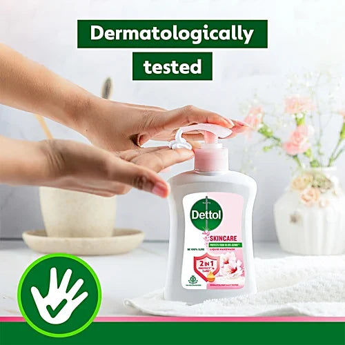 Dettol Skincare Liquid Handwash, 200 ml Pump