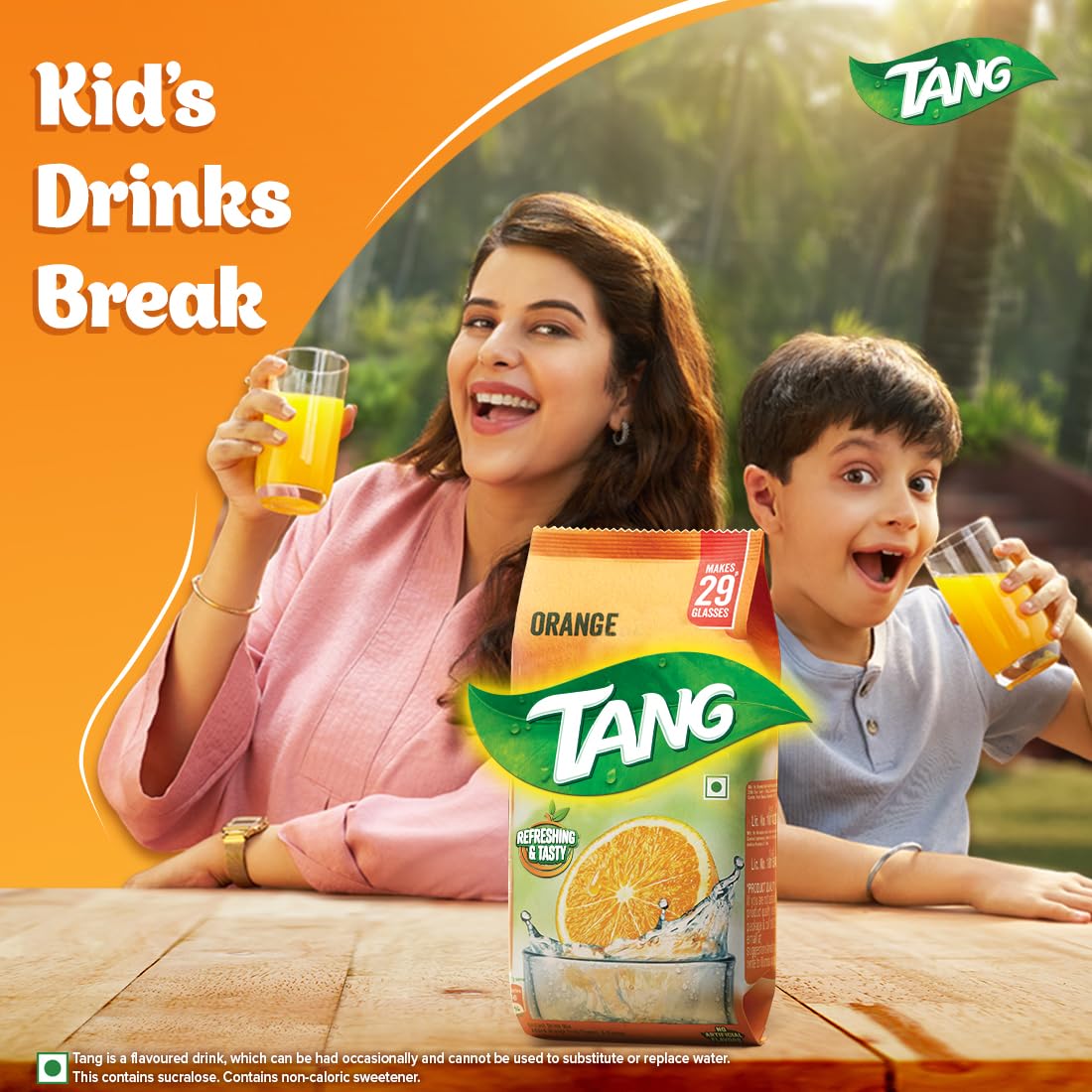 Tang Orange Instant Drink Mix - 750 gm