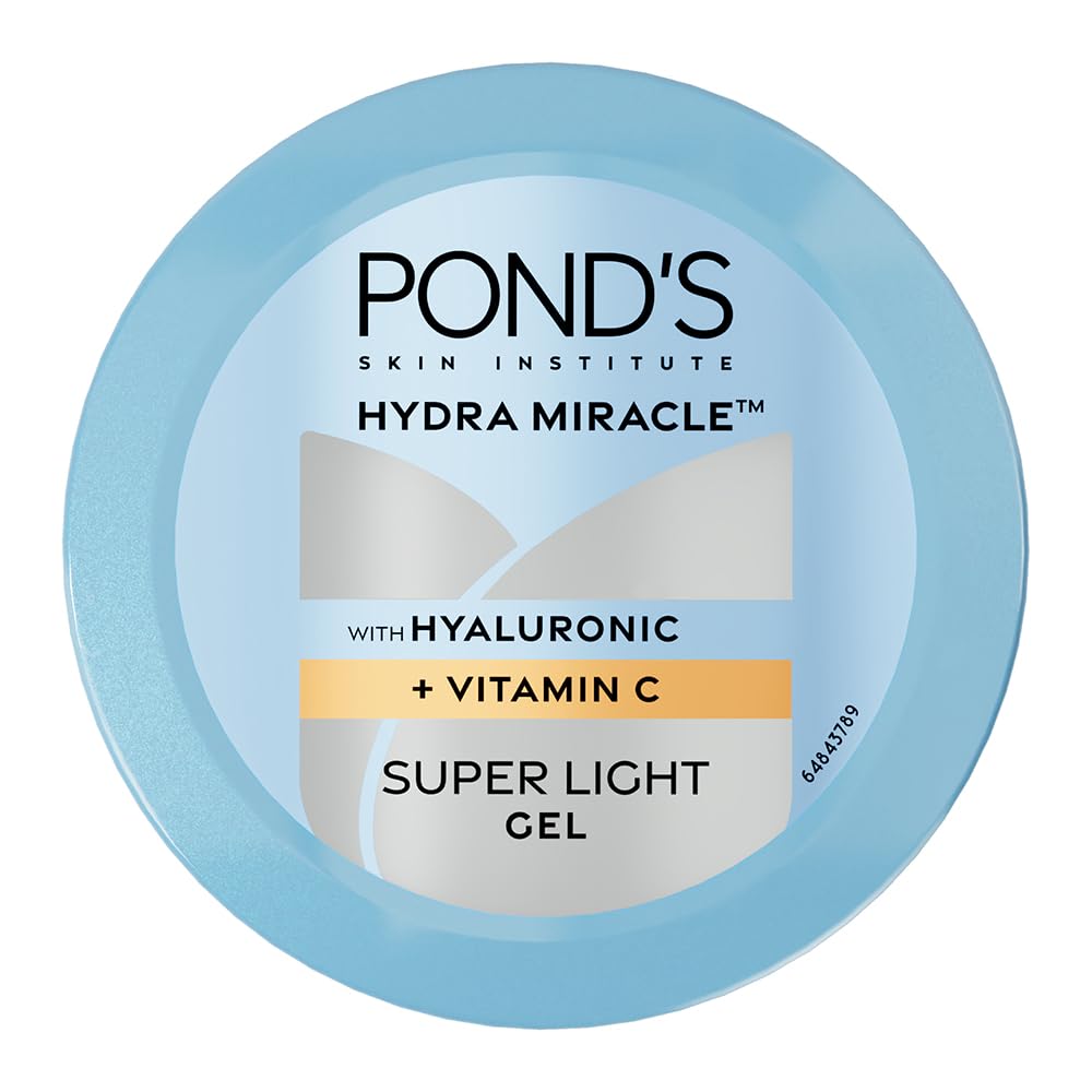 Ponds Hydra Miracle Super Light Gel With Hyaluronic Acid & Vitamin C - 100 gm