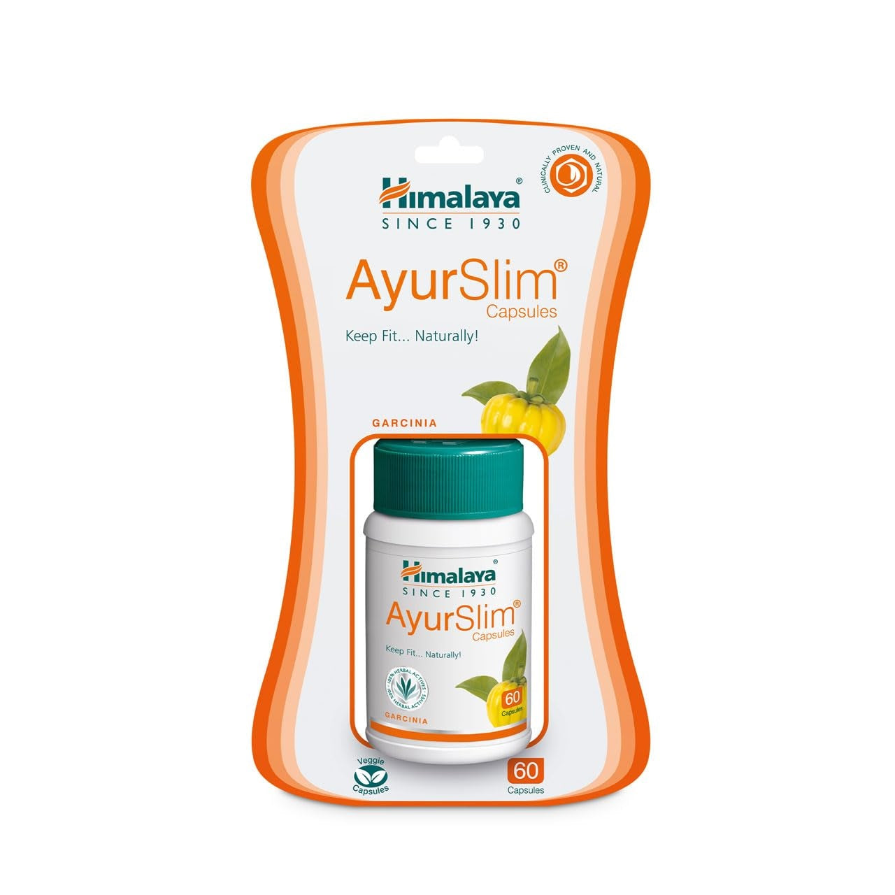 Himalaya Wellness - AyurSlim Capsules - Pack of 1 - 60 caps