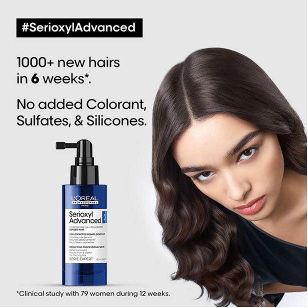 LOreal Professionnel Density Activator Regime With Density Advanced Shampoo & Serioxyl Advanced - combo