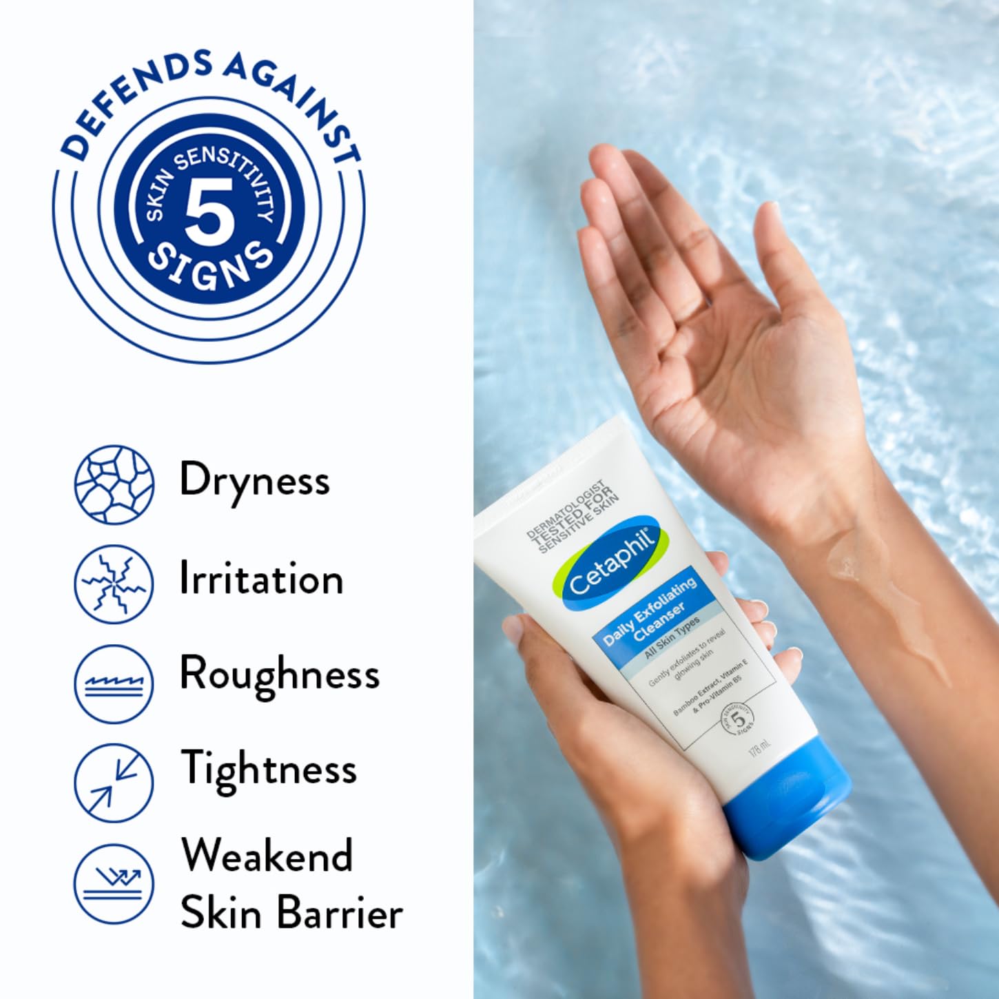 Cetaphil Daily Exfoliating Cleanser - 178 ml