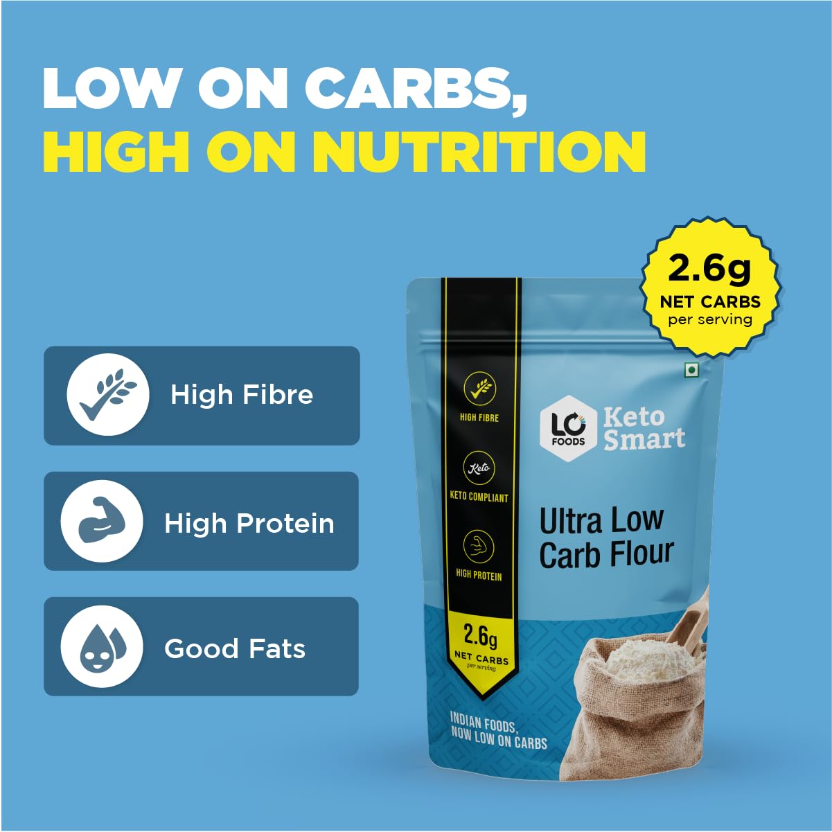 Lo Ultra Low Carb Flour - 1 kg