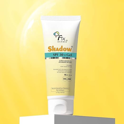 Fixderma Shadow SPF 30 Sunscreen Gel - 75 ml
