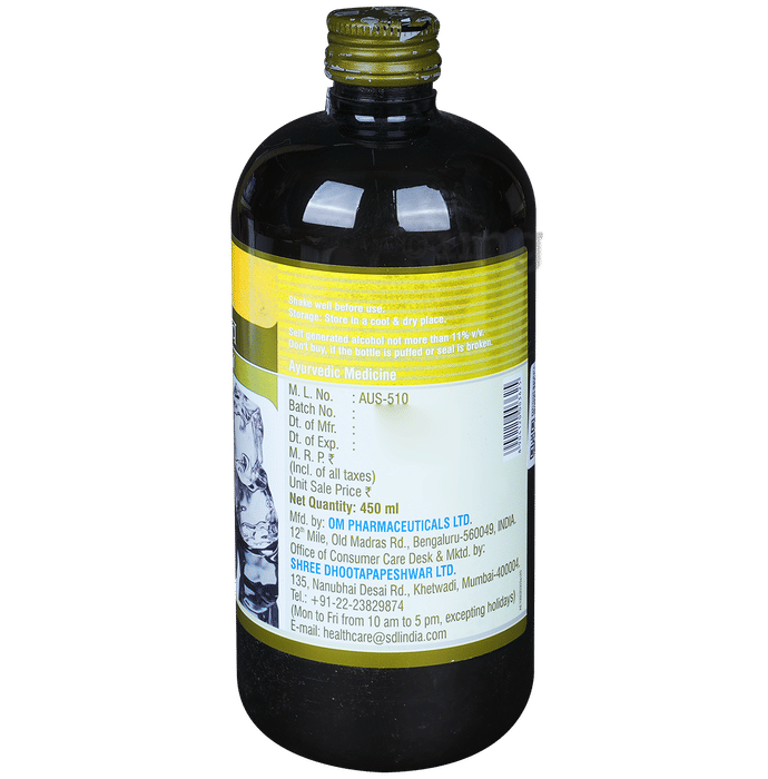 Dhootapapeshwar Usheerasava / Ushirasava - 450 ml