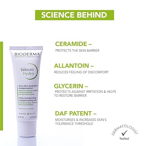 Bioderma Sebium Hydra Ultra-Moisturizer - 40 ml