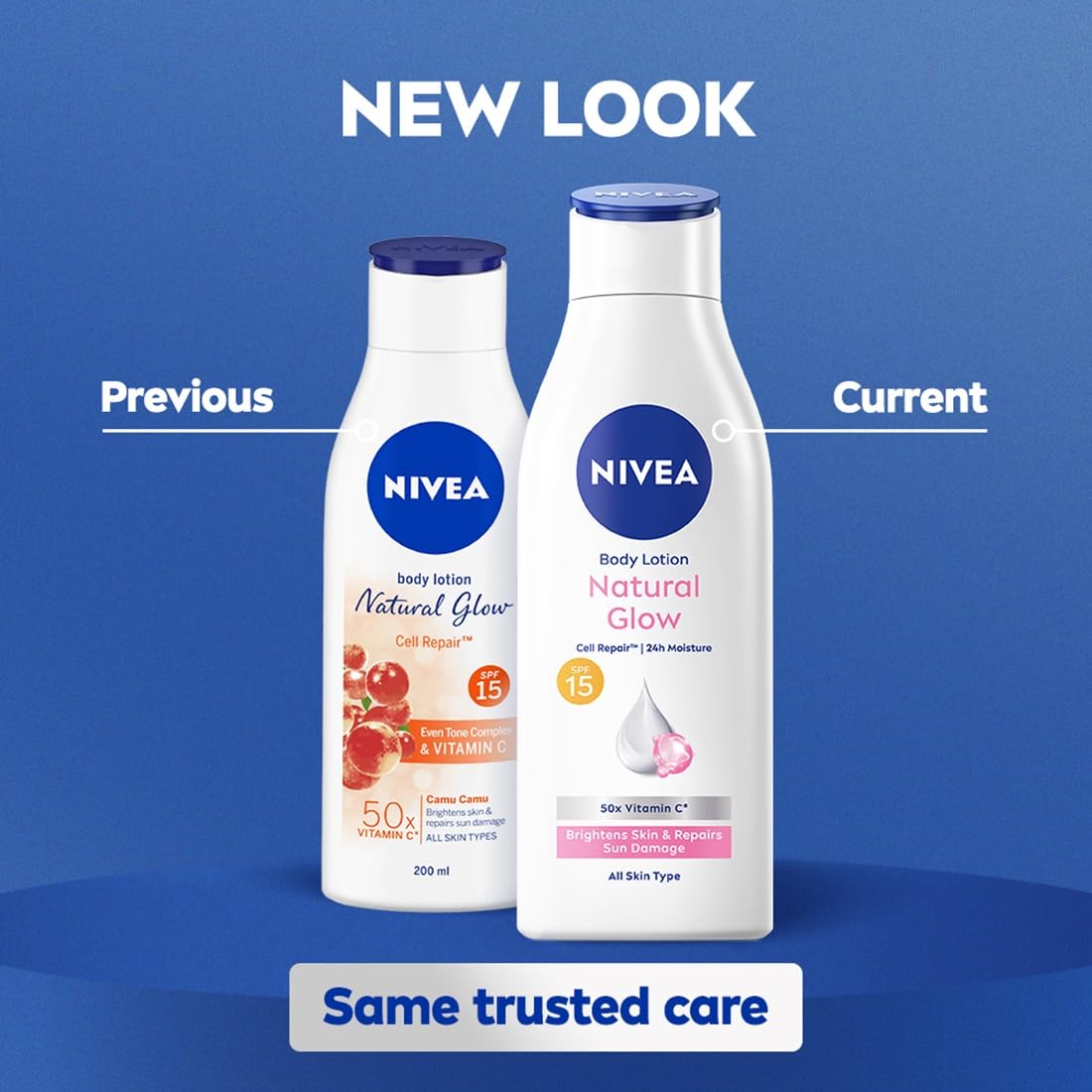 Nivea Sunscreen & 50X Vitamin C Body Lotion - 200 ml