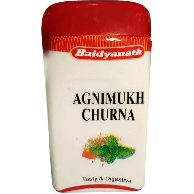 2 x 60g Baidyanath Ayurvedic Agnimukh Churna – Indigestion Loss of Appetite dyspepsia, indigestion and piles