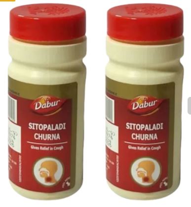 Dabur Sitopaladi Churna - 60 gm - Pack of 2