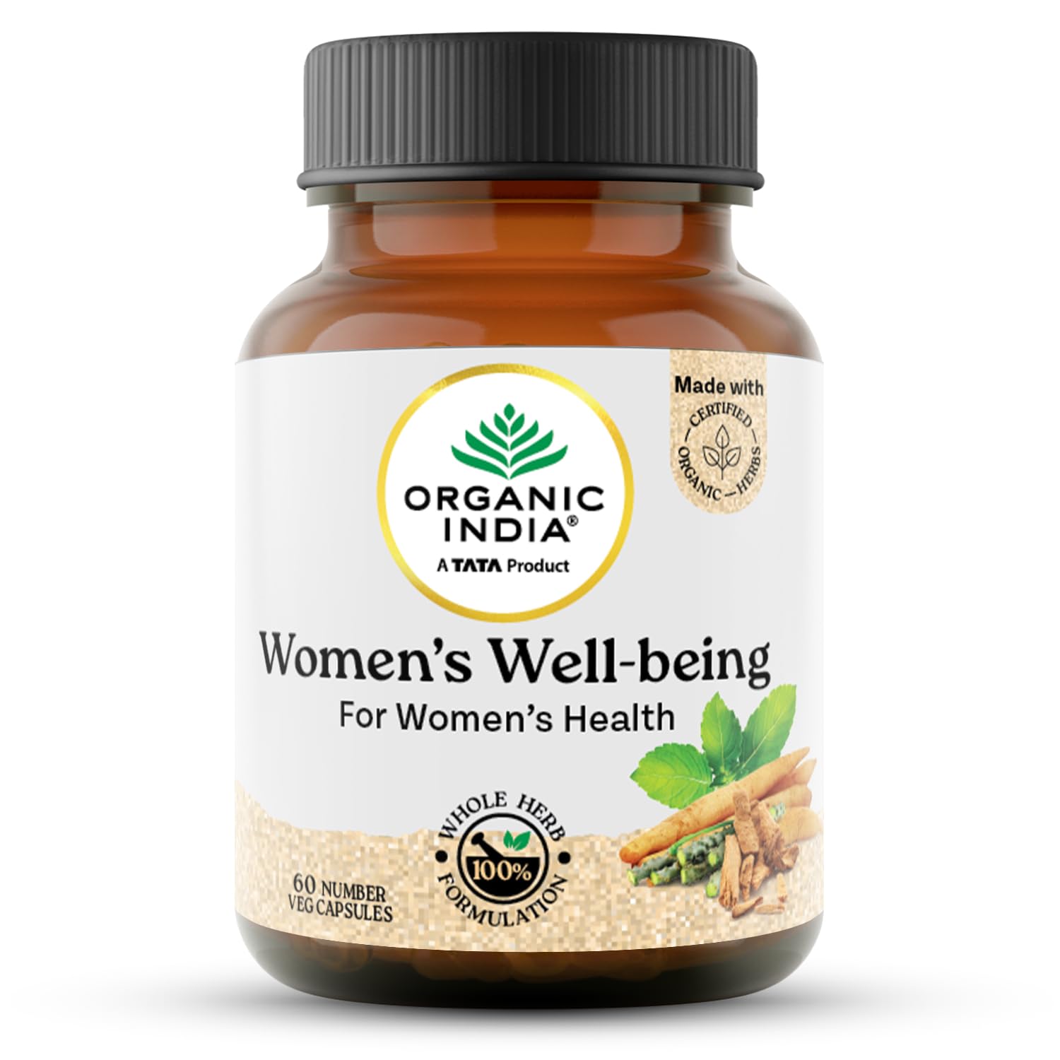 Organic India Women's Well-Being | 60 Capsule