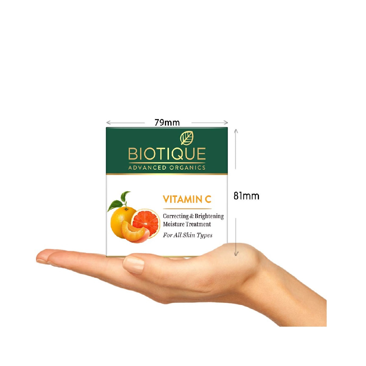 Biotique Advanced Organics Clear Improvement Vitamin C & SPF 30 Face Cream - 50 gm