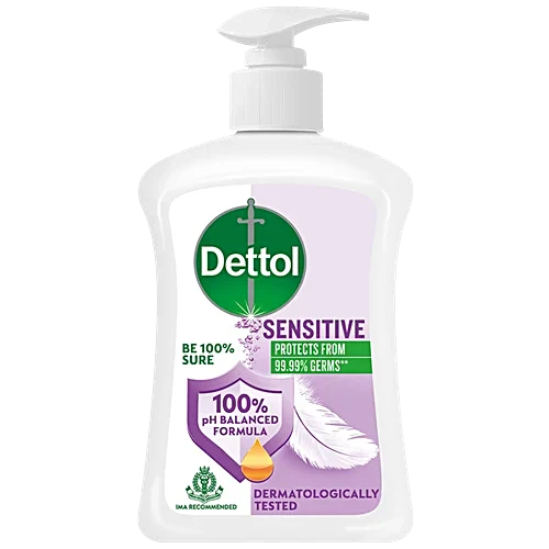Dettol Sensitive Handwash, 200 ml