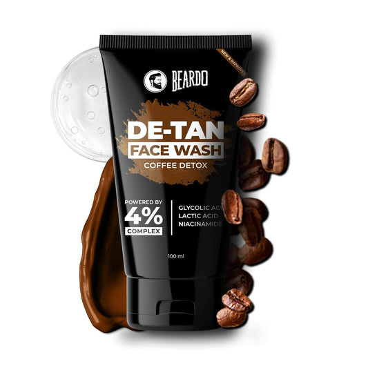 BEARDO DeTan Face Wash for Men, 100ml