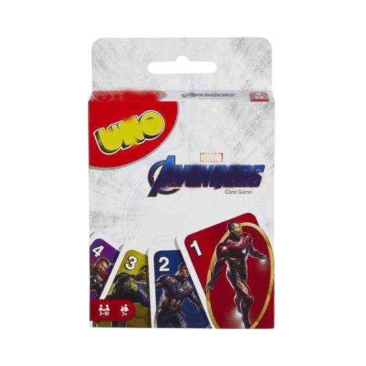 UNO Aveng'ers Cards Game Play with Family and Friends and Ideal for Parties, Travel, and Family Gatherings