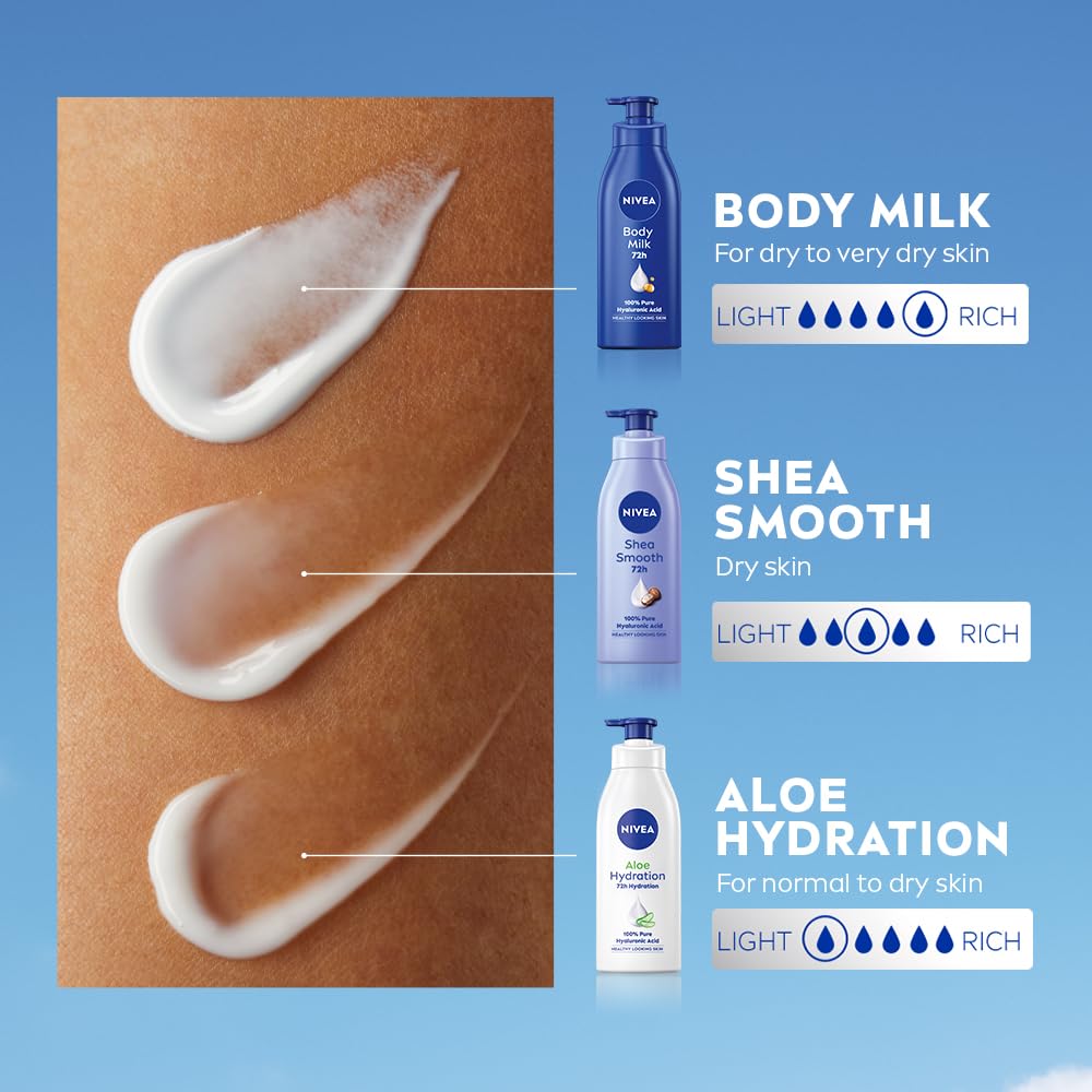 Nivea Body Lotion for Very Dry Skin, Cocoa Nourish - 400 ml