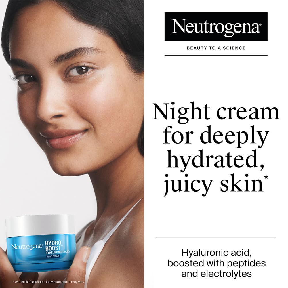 Neutrogena Hydro Boost Hyaluronic Acid Night Cream - 50 gm