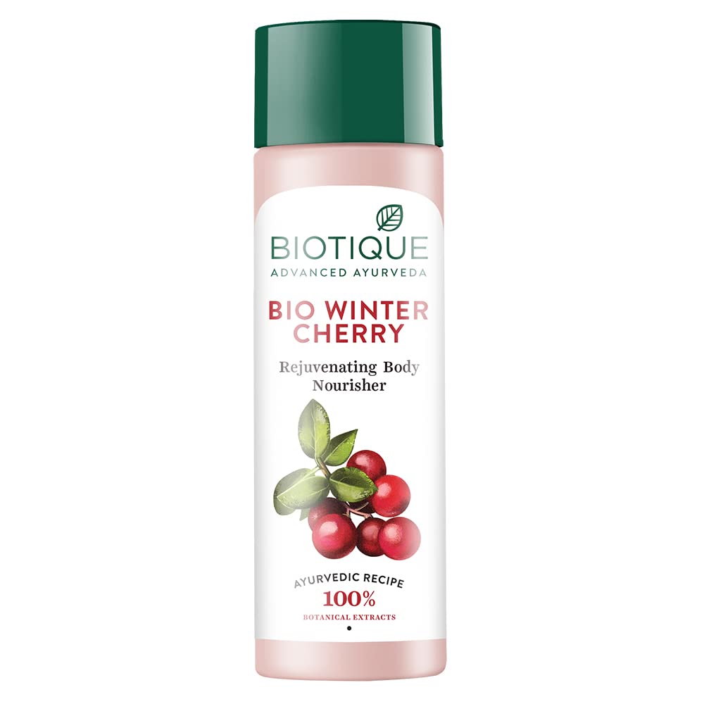 Biotique Advanced Ayurveda Bio Winter Cherry Rejuvenating Body Nourisher - 190 Ml