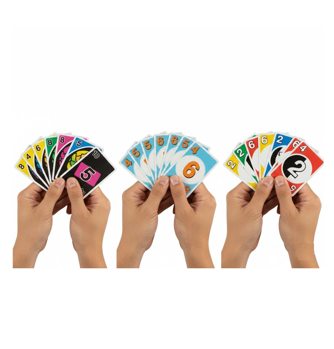 UNP Flip , UNO Skip Bo & UNO DOS Card Game  Combo (Pack Of 3) | Friends, Family & Travel