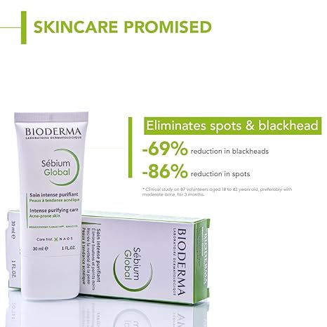 Bioderma Sebium Global Intense Purifying Care Cream - 30 ml