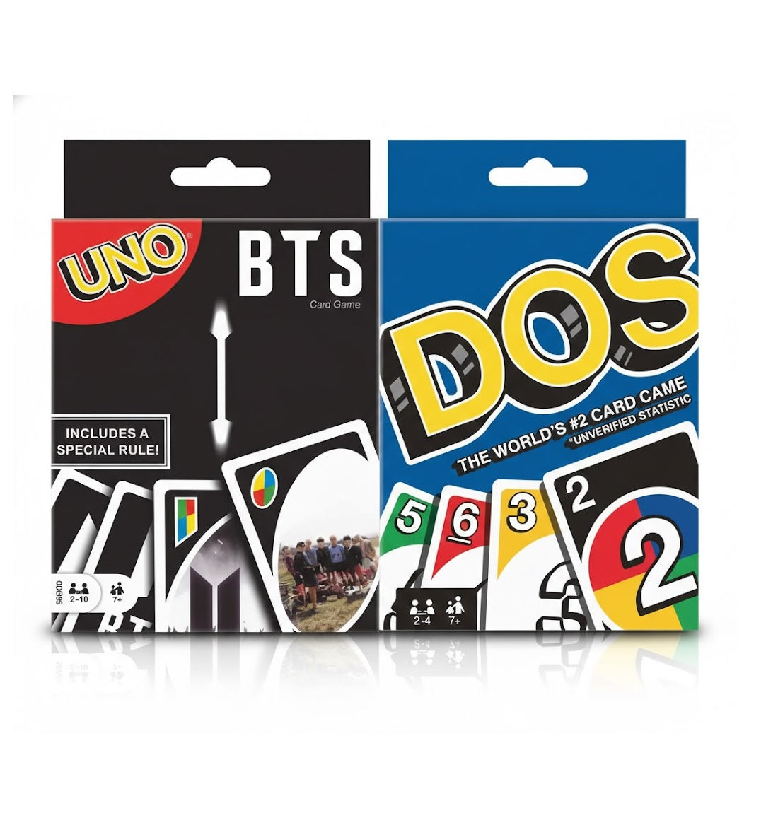 UNO BTS & UNO DOS Card Game Combo | Friends, Family and Travel Game
