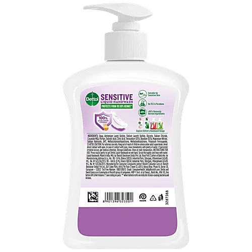 Dettol Sensitive Handwash, 200 ml