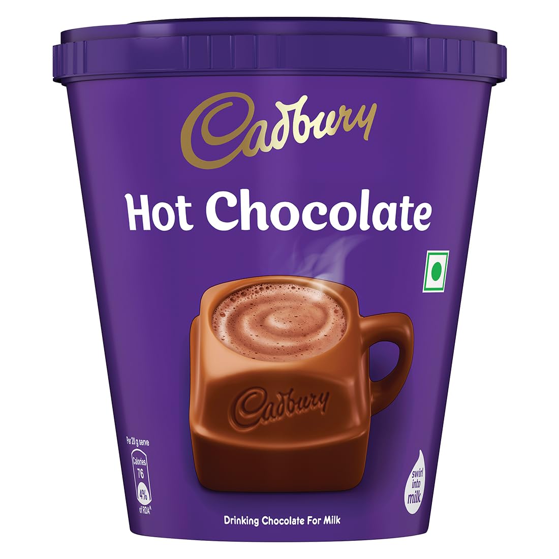 Cadbury Hot Chocolate Drink Powder Mix - 200 gm